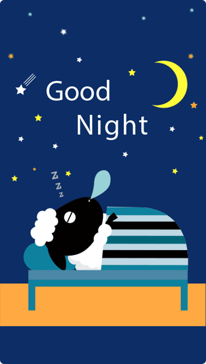 睡眠問題解消アプリ Advantage Sleep スマホ画面 Good Night